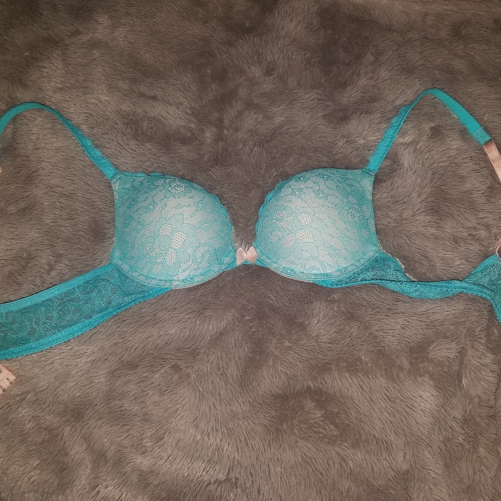 Aerie Lace Blue Bra